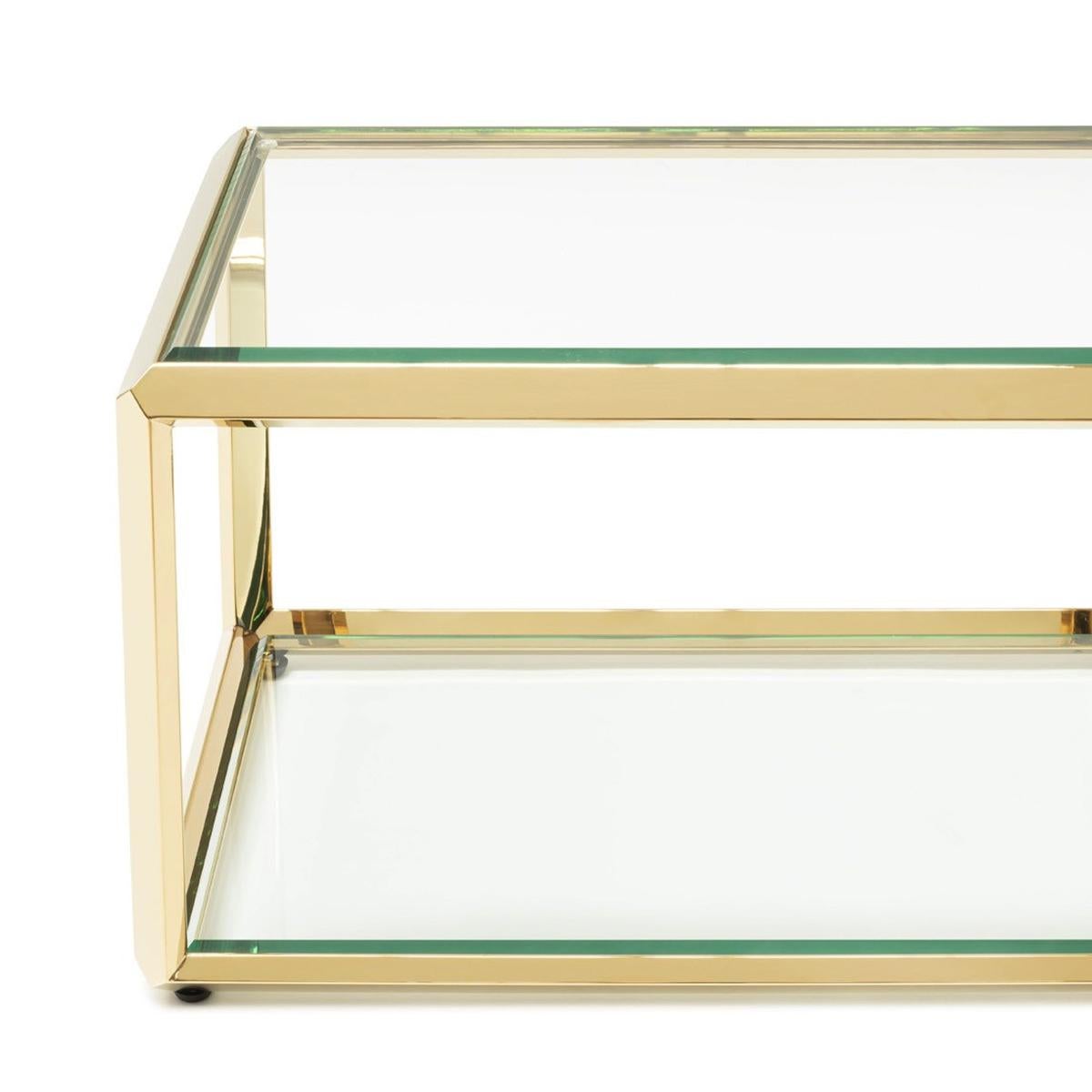 Table d'appoint Casiopee Gold en finition or Neuf - En vente à Paris, FR