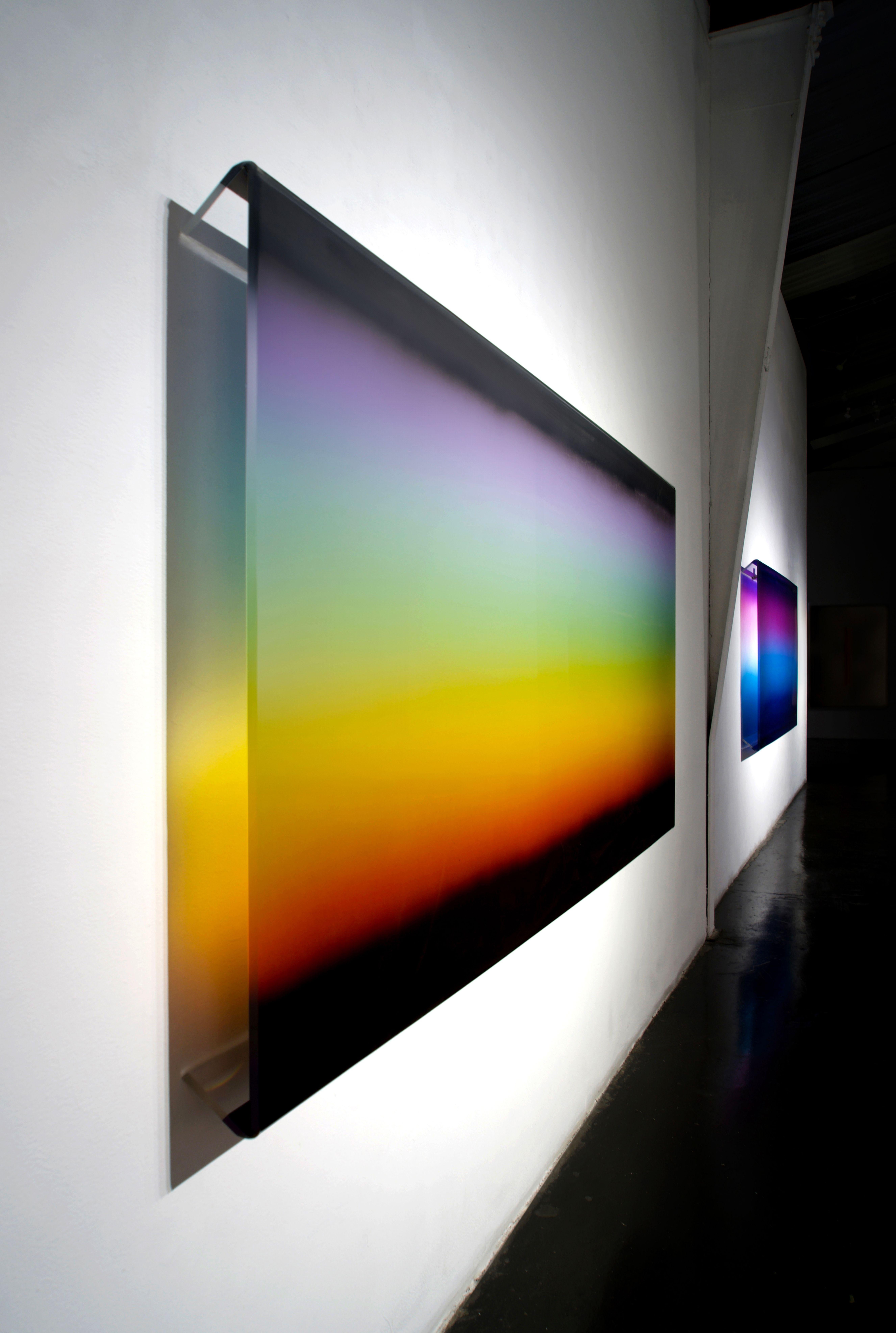 Velo III - Painting Astratto di Casper Brindle