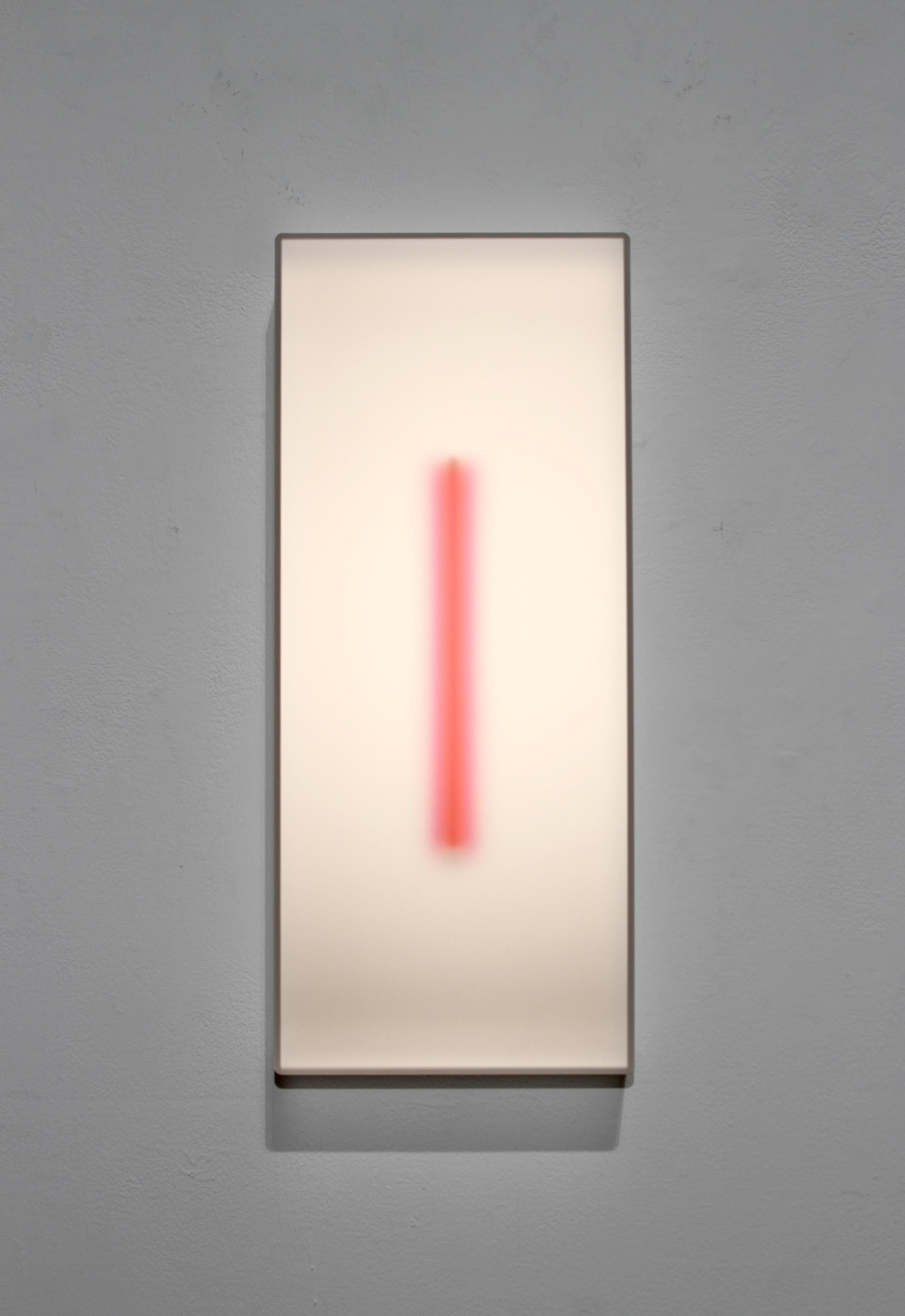 Casper Brindle Abstract Sculpture - Light-Glyph (Rose Gold)