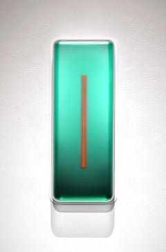 Vacuum-Rauchglas-Glyph (Grün)