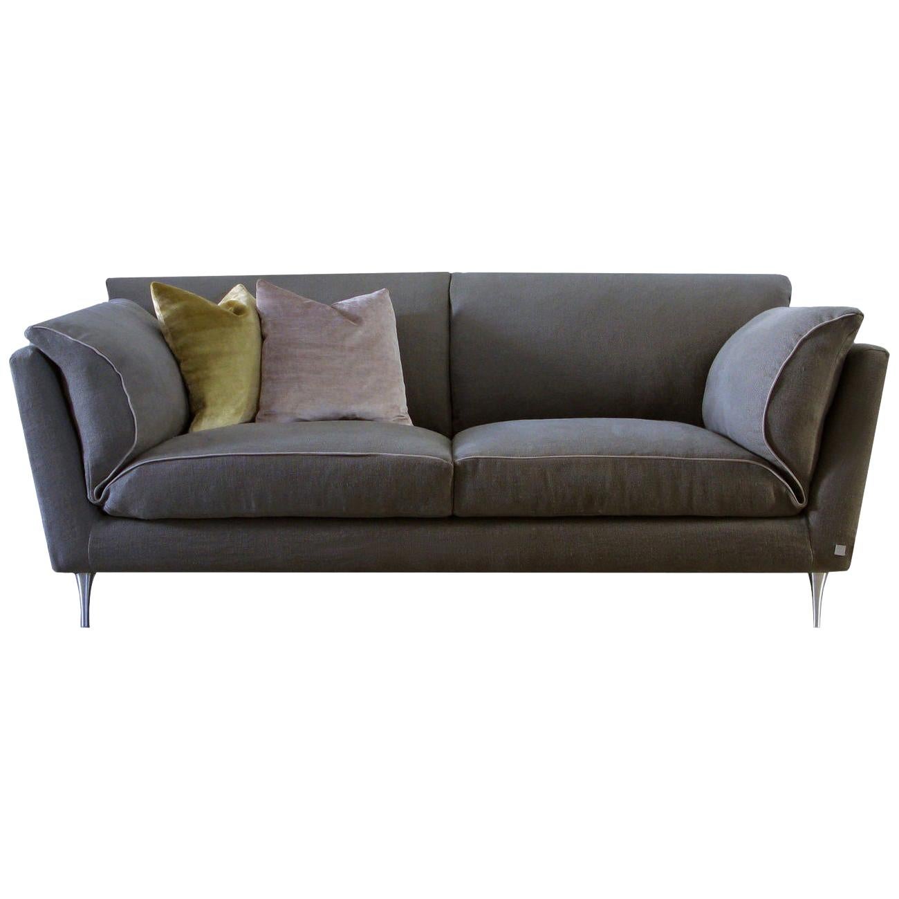 Casquet Beige Sofa by DDP Studio For Sale