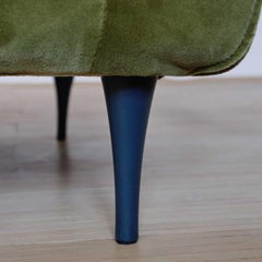 Casquet Mini in Olive Green Velvet Daybed