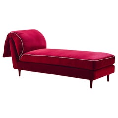 Casquet Red Passion Velvet Daybed by Biosofa