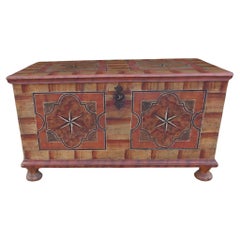 Antique Spruce decorated case