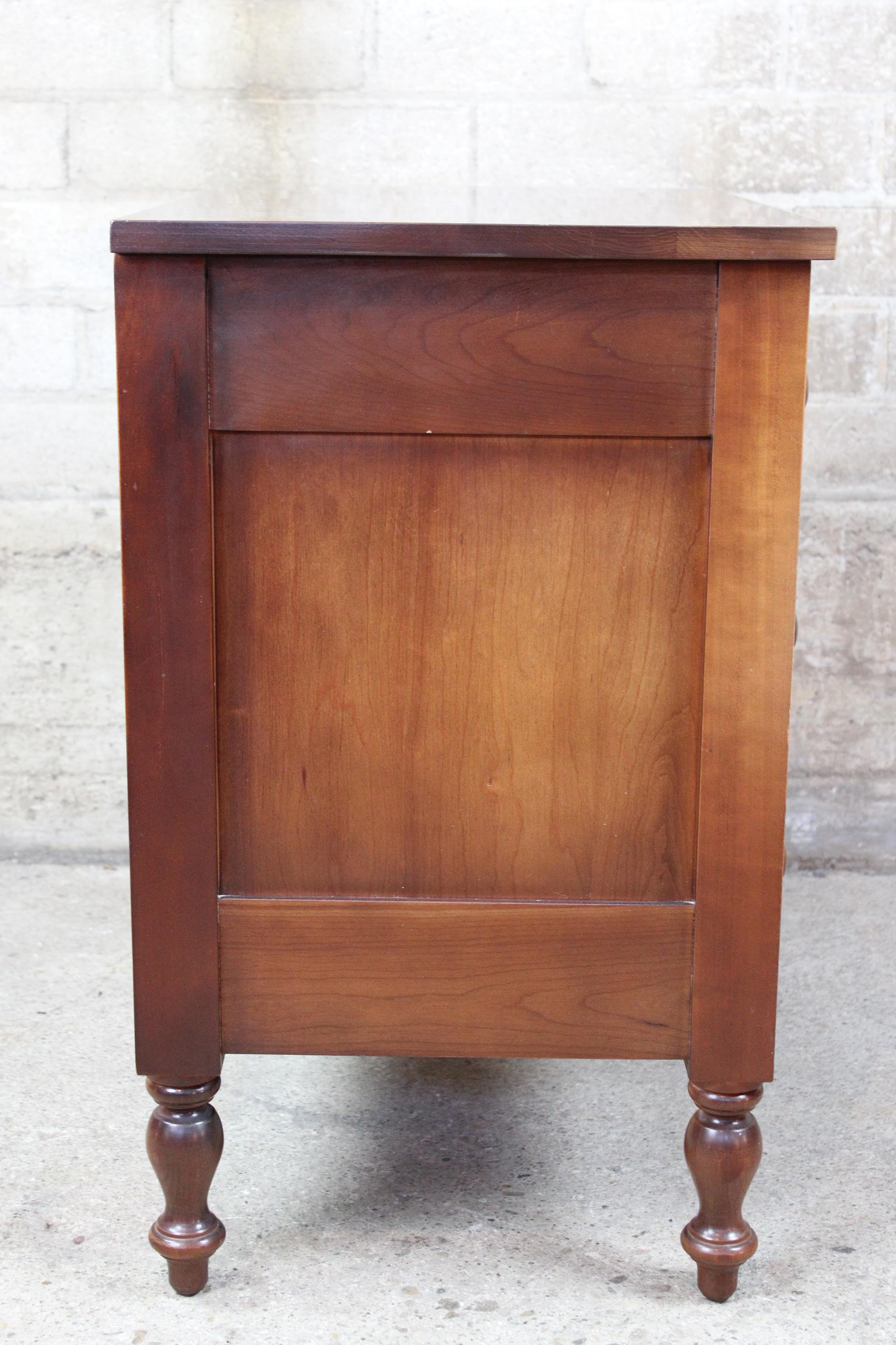 Cassady Furniture Early American Cherry 3-Drawer Dresser Chest Nightstand 1