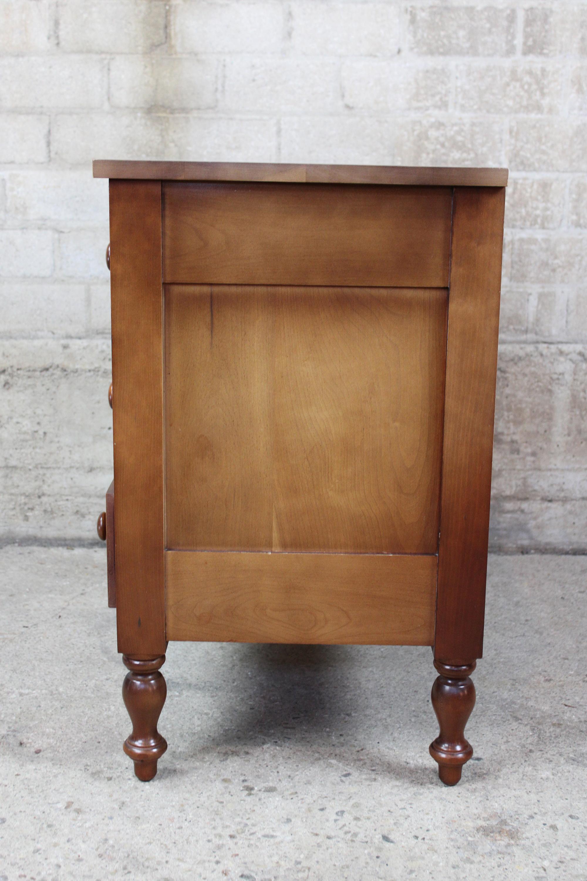 Cassady Furniture Early American Cherry 3-Drawer Dresser Chest Nightstand 3
