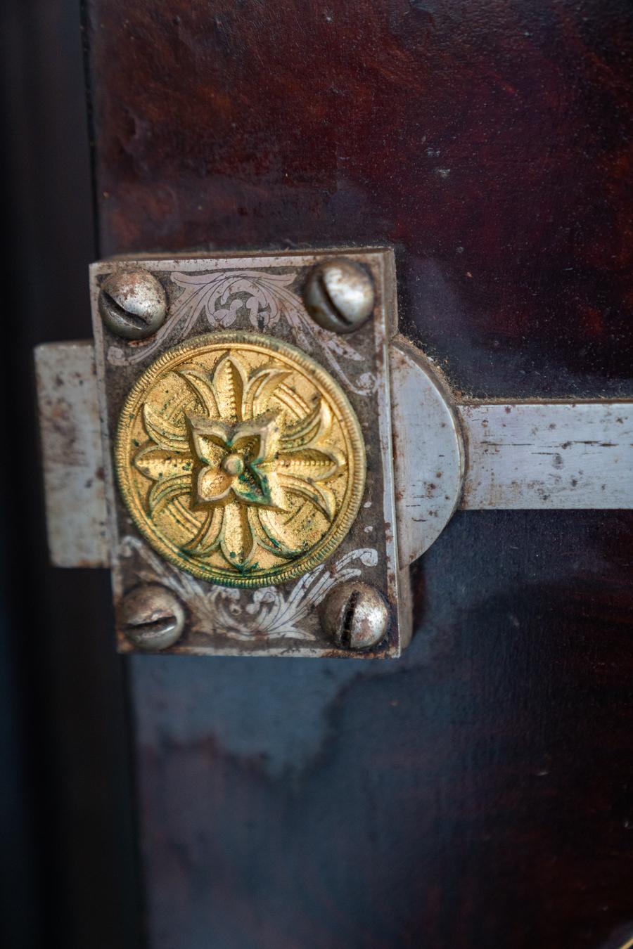 Austro-Hungarian period safe F. WERTHEIM & C. with key, 1800s For Sale 7