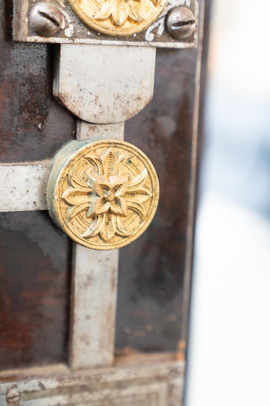 Austro-Hungarian period safe F. WERTHEIM & C. with key, 1800s For Sale 6