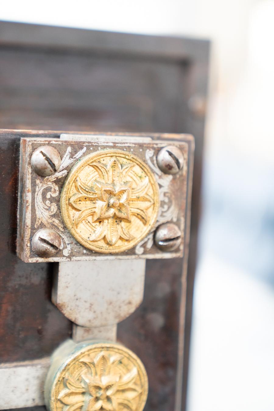 Austro-Hungarian period safe F. WERTHEIM & C. with key, 1800s For Sale 9