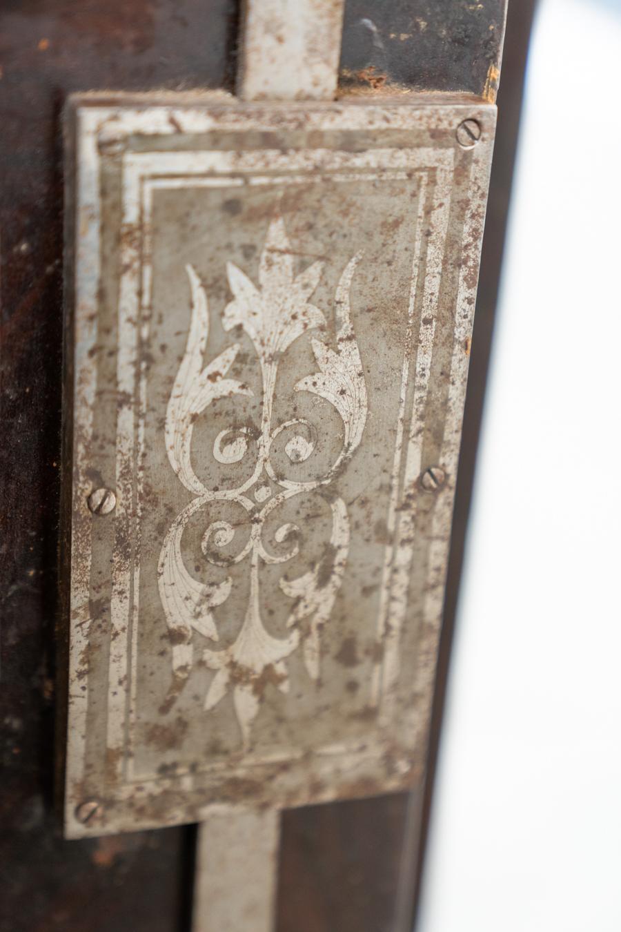 Austro-Hungarian period safe F. WERTHEIM & C. with key, 1800s For Sale 8