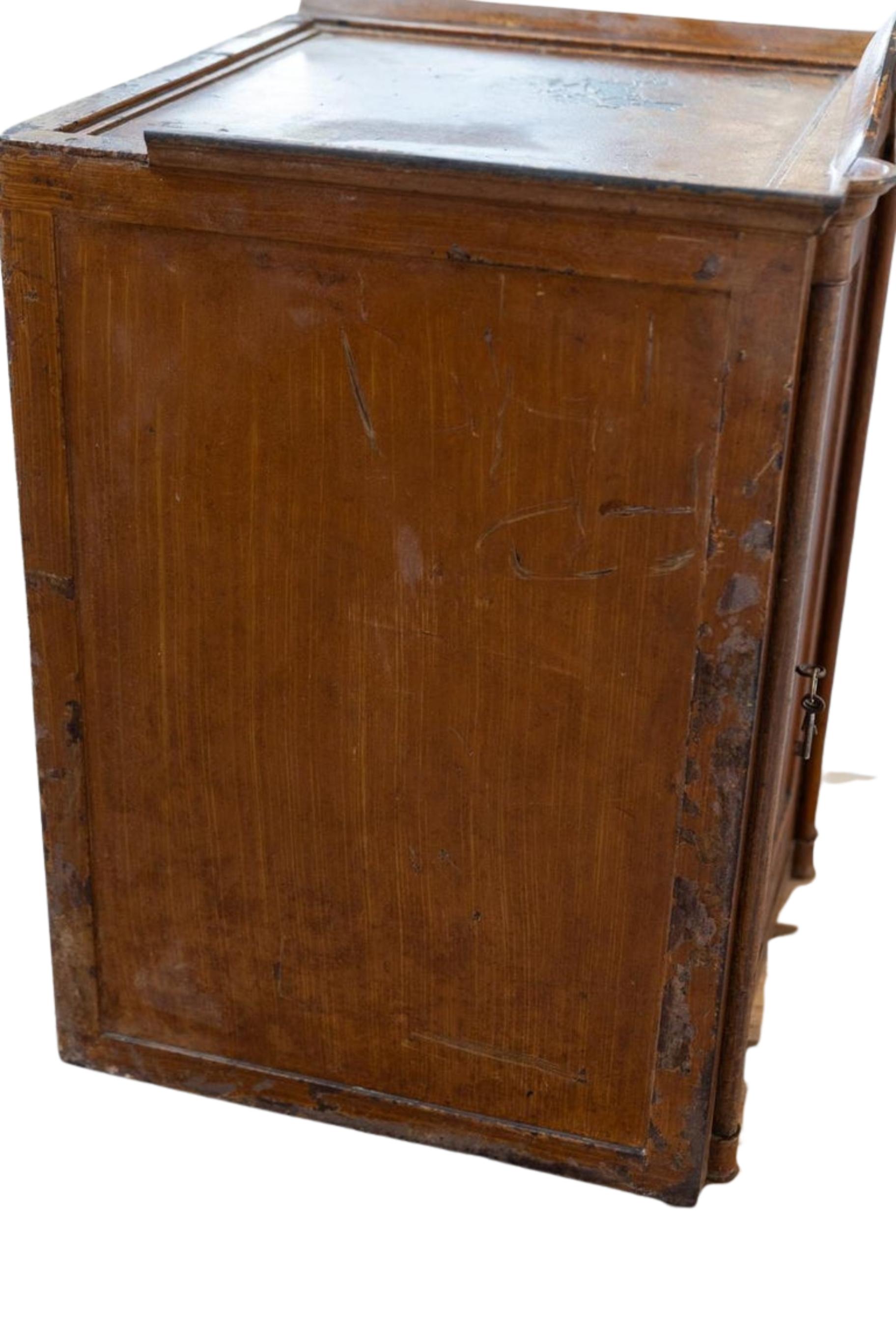 Cassaforte d'epoca austroungarica F. WERTHEIM & C. con chiave, 1800s in vendita 9