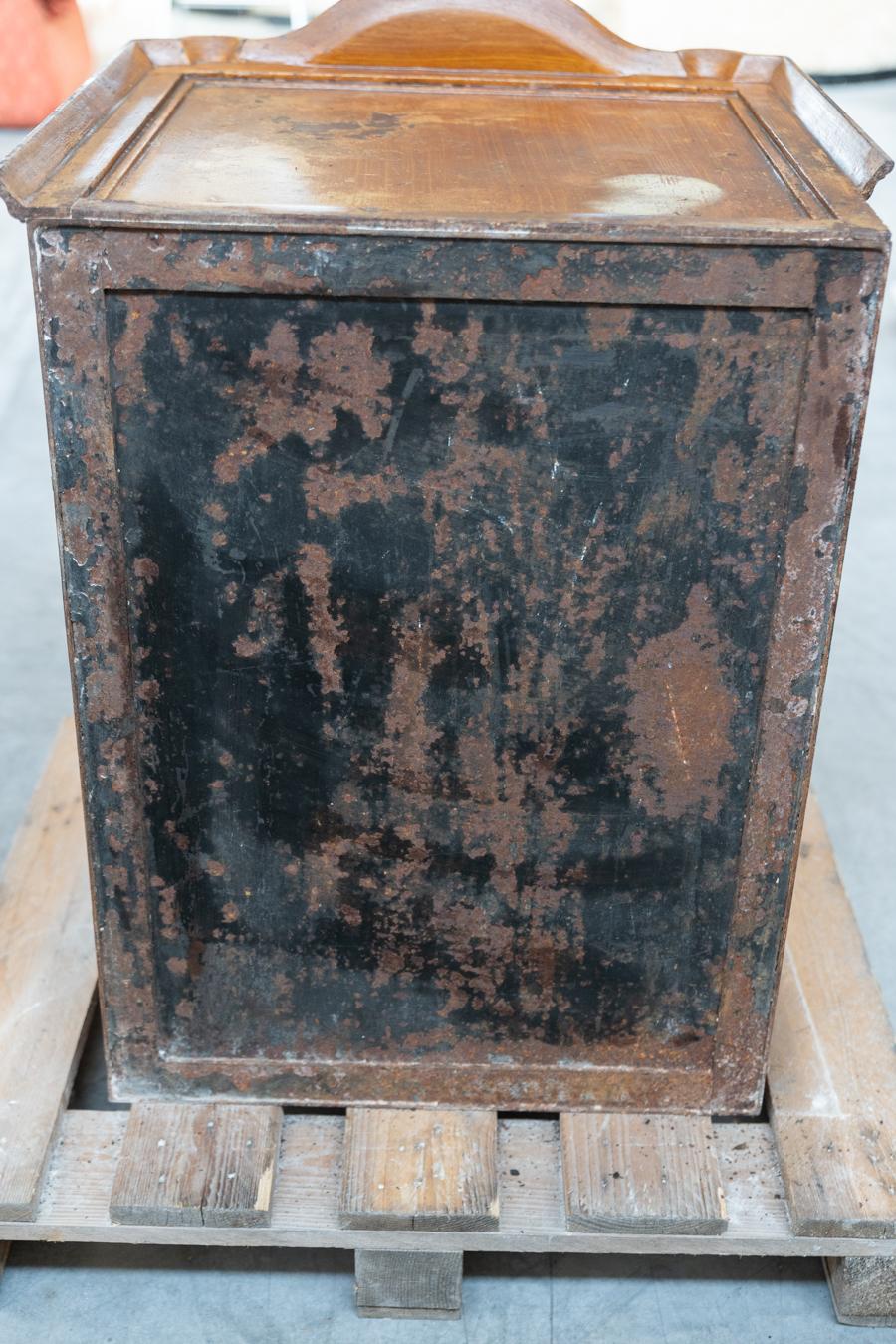 Iron Austro-Hungarian period safe F. WERTHEIM & C. with key, 1800s For Sale