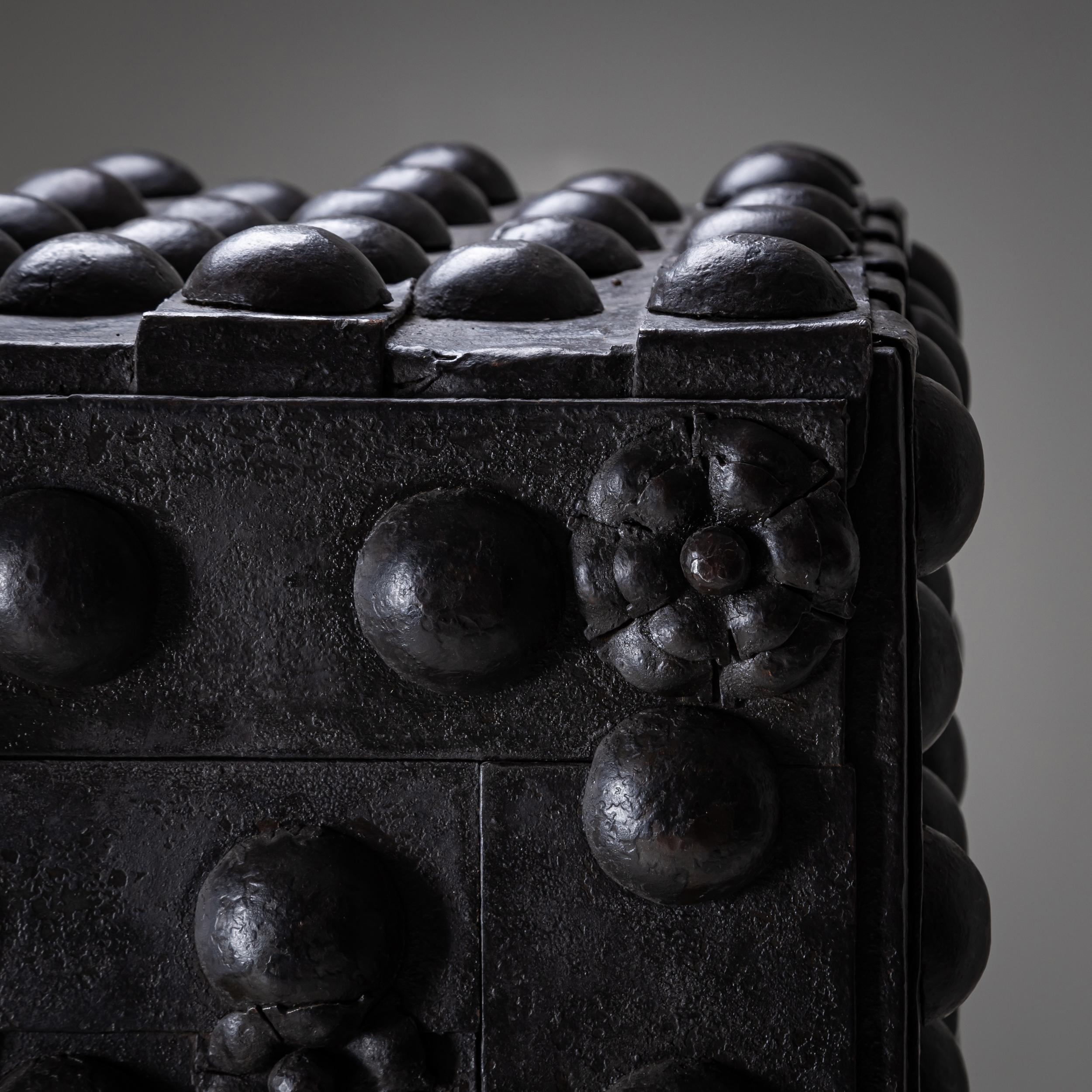 Iron Cassaforte, Italy 17th Century