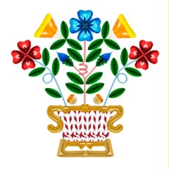 Used Flower Basket
