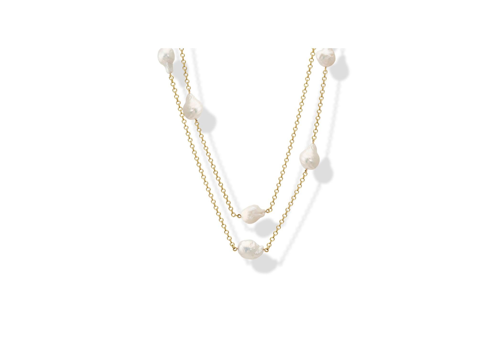 Cassandra Goad Polyphemus Baroque Pearl Necklace In New Condition For Sale In London, GB