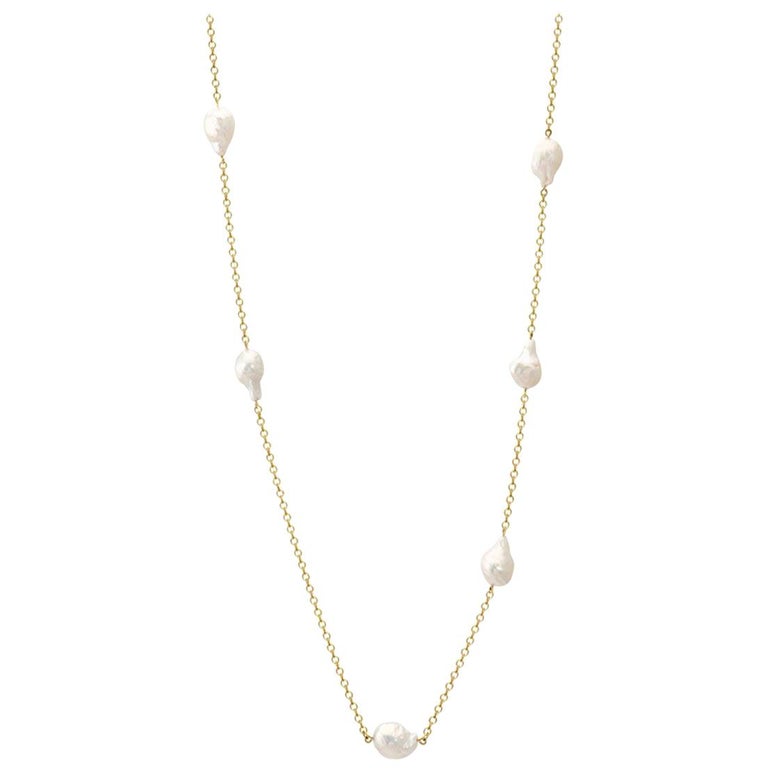 Cassandra Goad Polyphemus Baroque Pearl Necklace For Sale at 1stDibs