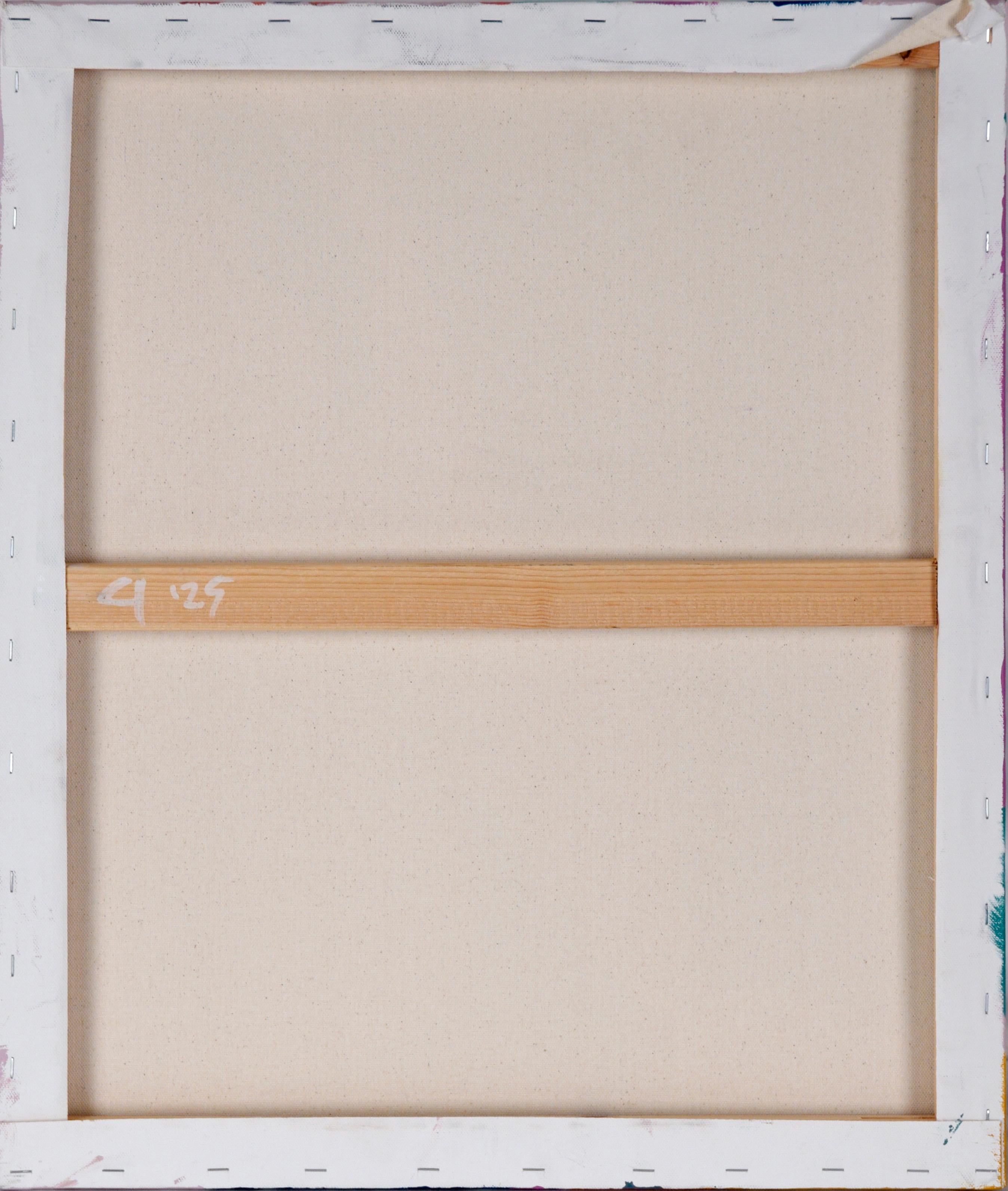 Topographic II – Abstrakte Komposition in Acryl auf Leinwand im Angebot 3