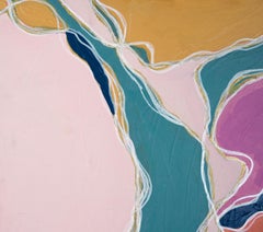 Topographic IV – Abstrakte Komposition in Acryl auf Leinwand