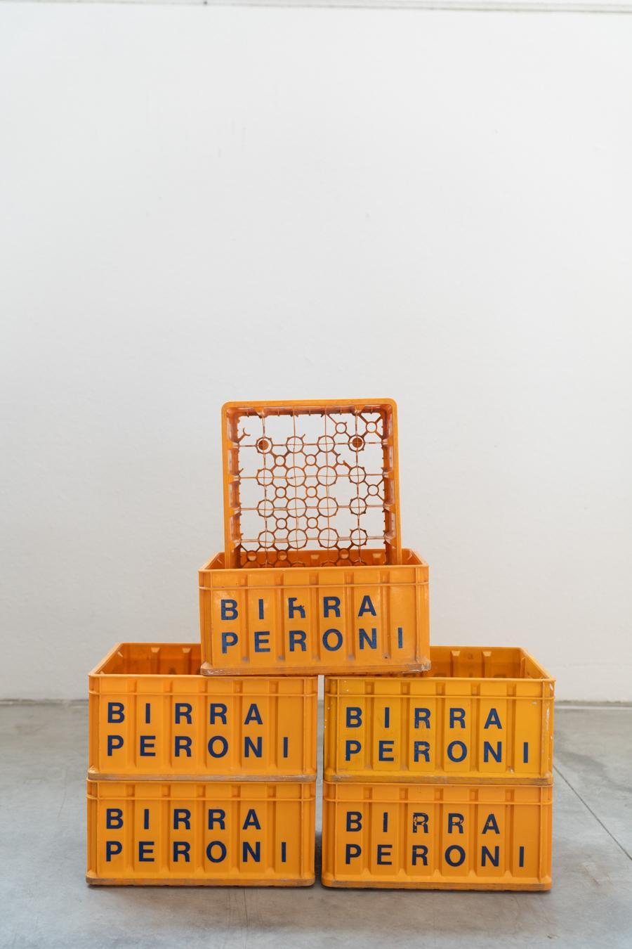 Vintage Peroni beer plastic crates, set of 8. 1970-1980 For Sale 5