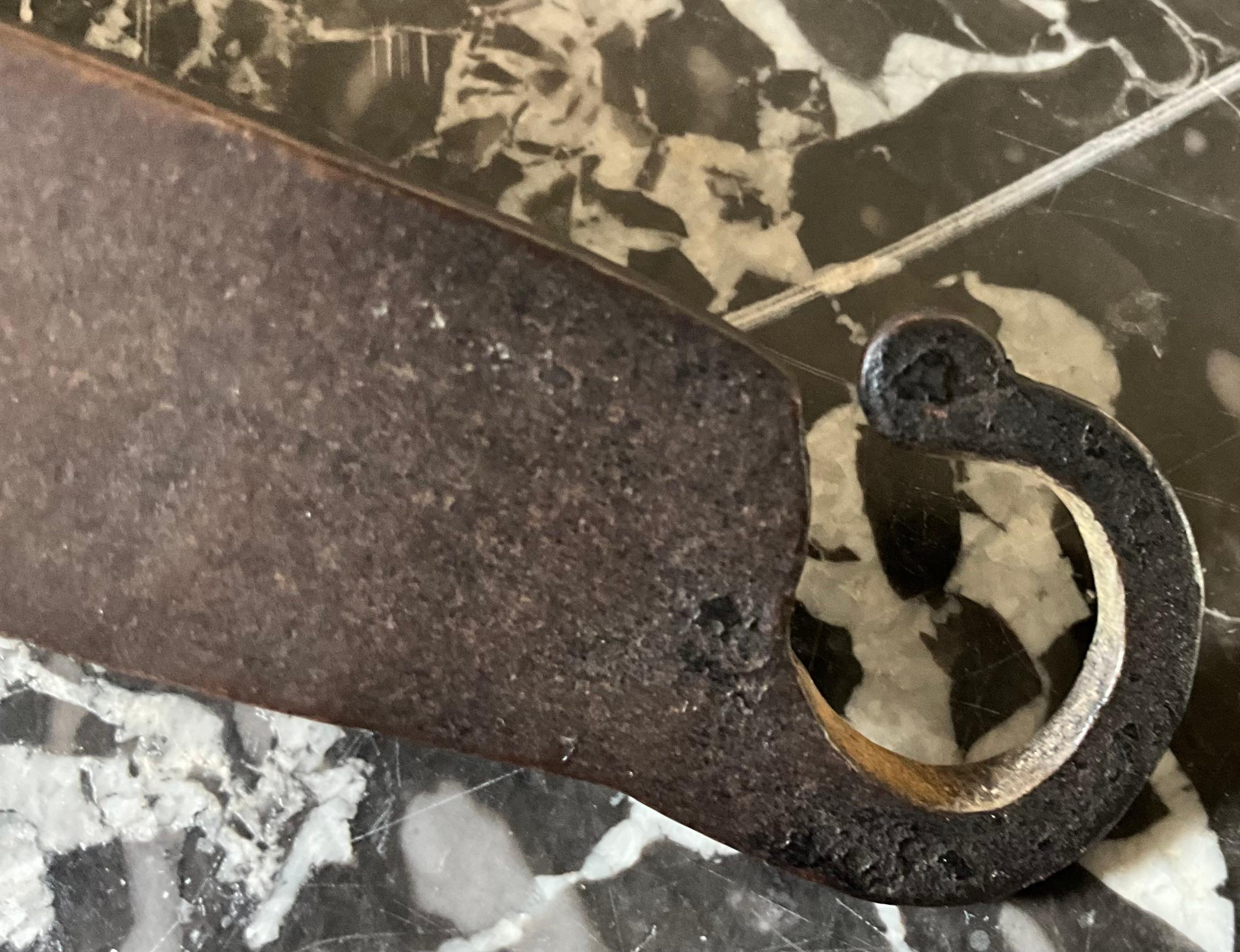 Casserole française en cuivre du 19e siècle Bon état - En vente à SAINT-CLÉMENT-DE-LA-PLACE, FR