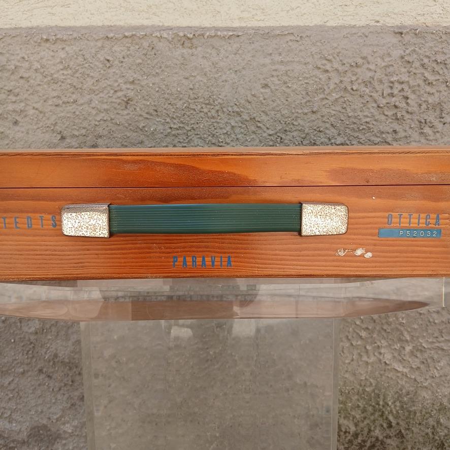 Cassetta Paravia Ottica Completa di Lenti e Apparati Didattici  -Italia- Anni 60 in vendita 2