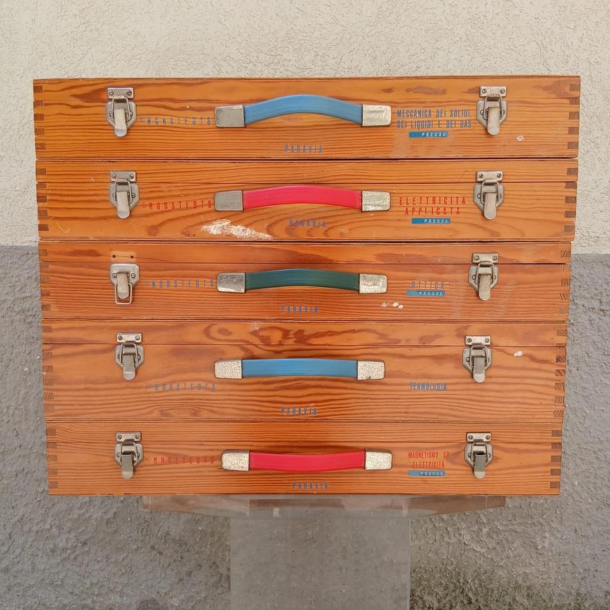 Cassetta Paravia Termologia con Strumenti Originali - Italia - Anni ’60 in vendita 3