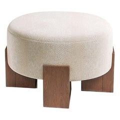 Pouf a cassetta di Collector