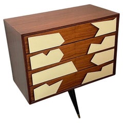 1950s wall-mounted chest of drawers