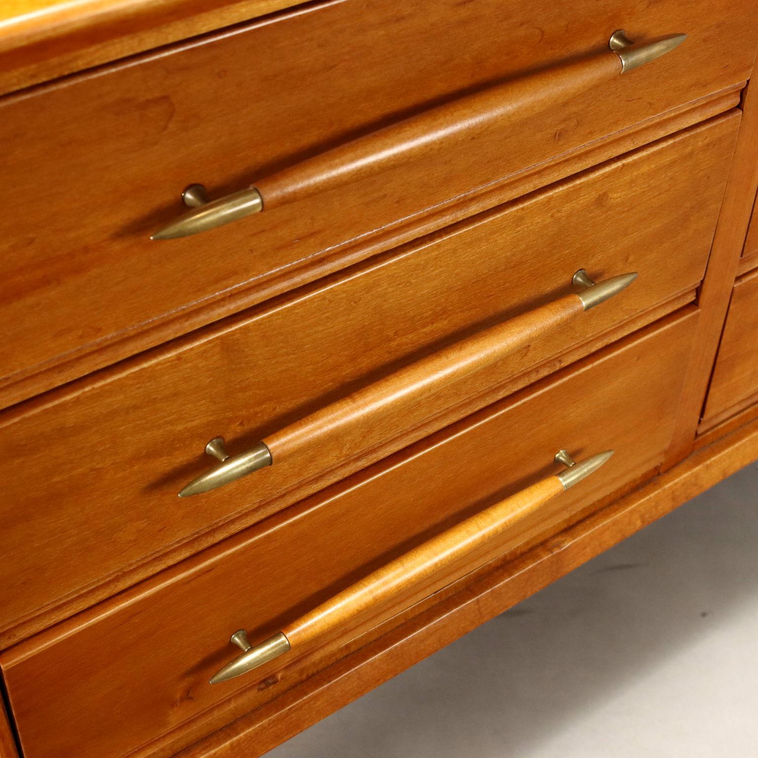 Commode à six tiroirs 1960 Excellent état - En vente à Milano, IT