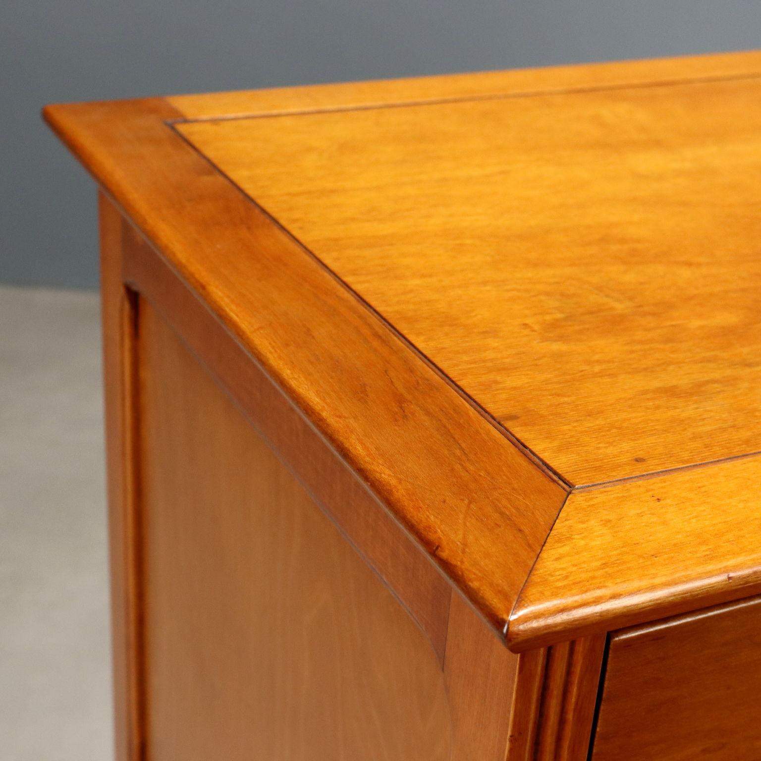 Laiton Commode à six tiroirs 1960 en vente
