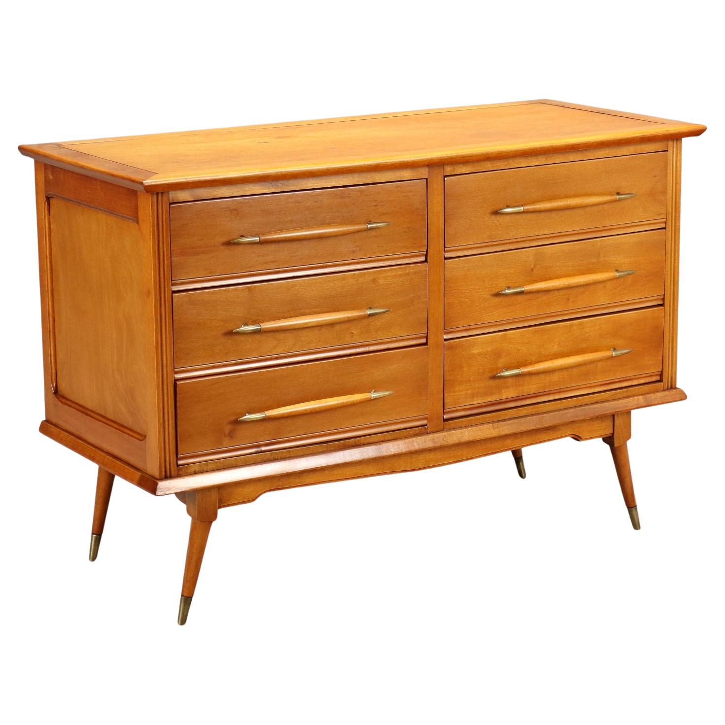 Commode à six tiroirs 1960