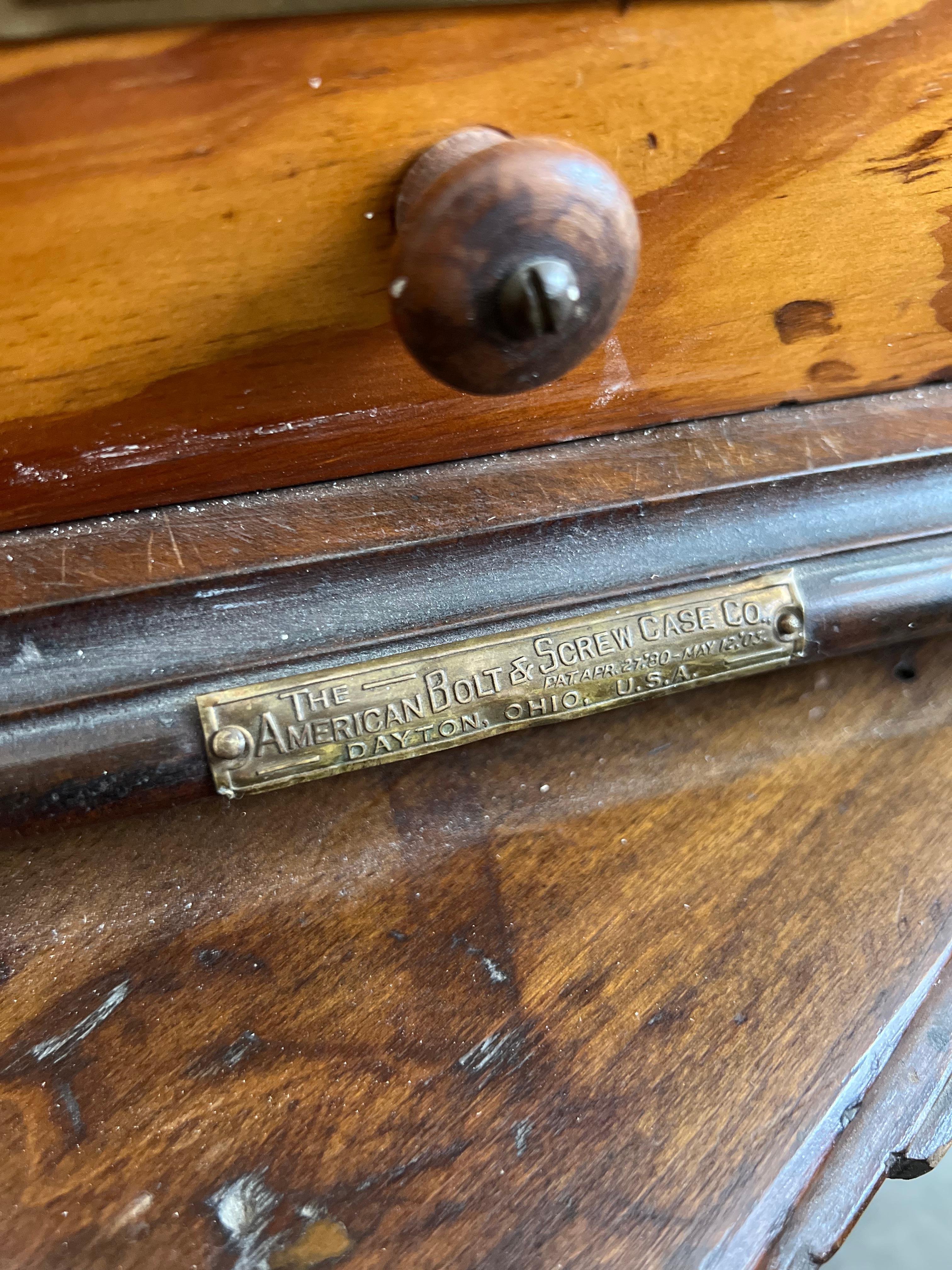 American Craftsman Early 20thC American Bolt&Screw Case Co. For Sale