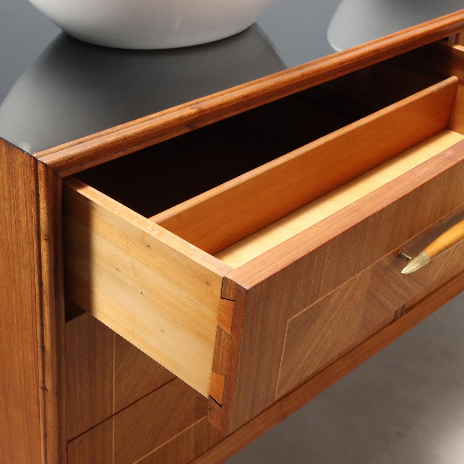 Céramique Cassette des années 60 avec double lavabo en vente