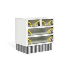 Atlantic-Kommode, von Michele De Lucchi für Memphis Milano Collection