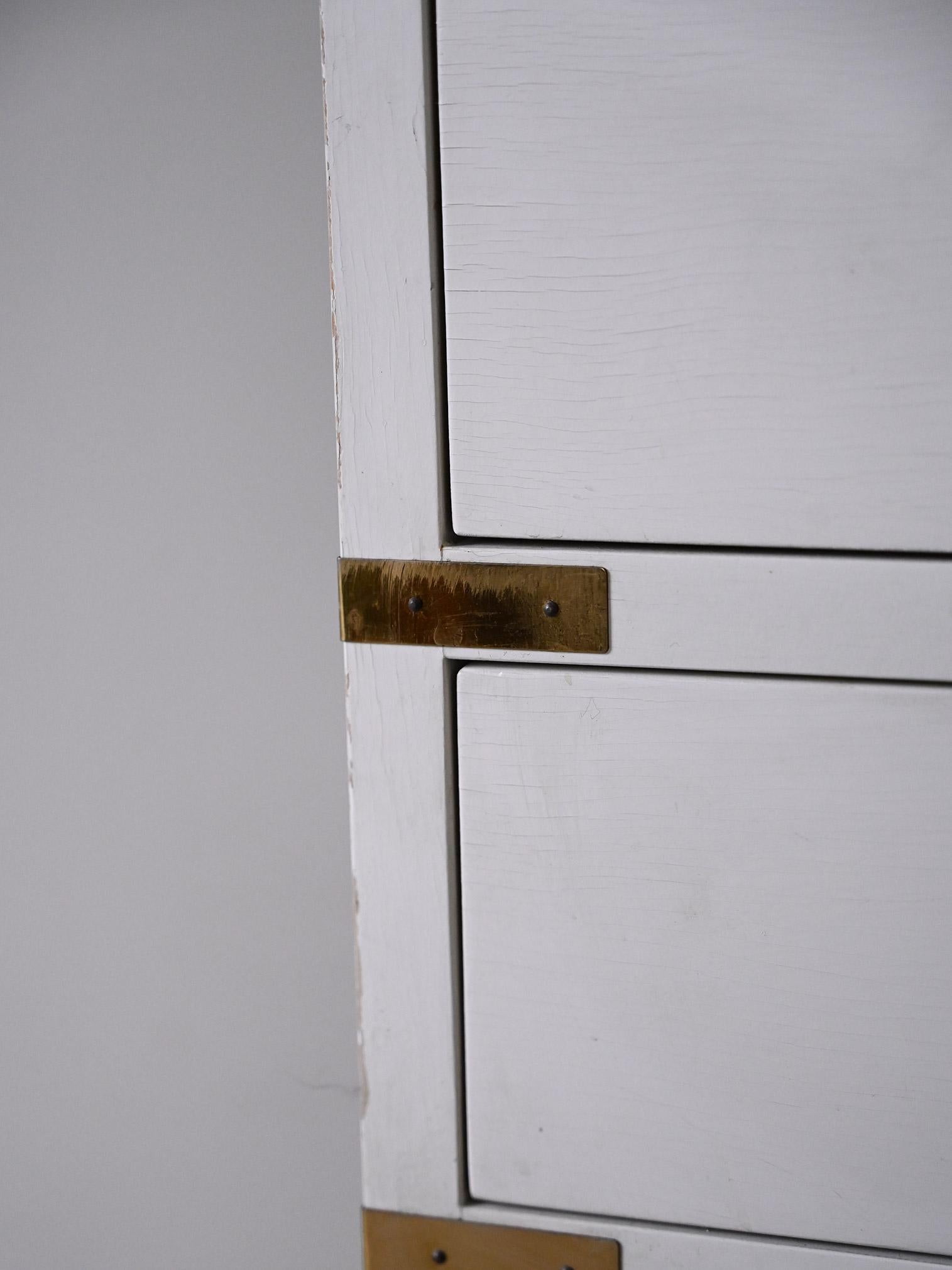 White 6-drawer chest of drawers For Sale 3