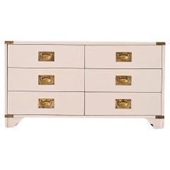 Retro white chest of drawers
