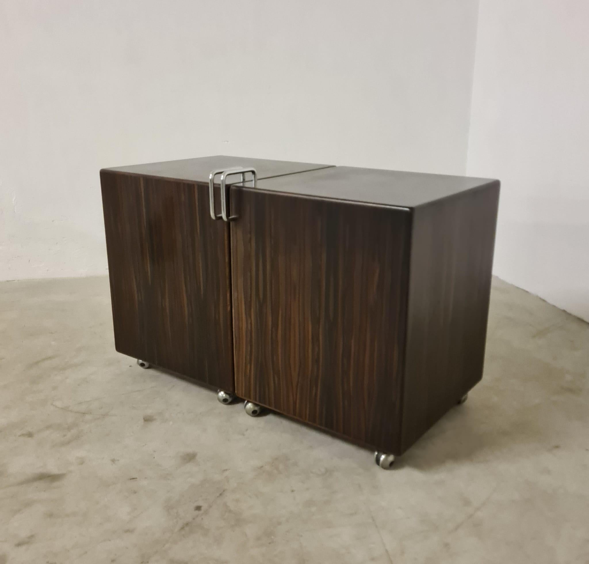 Cassettiera con specchio di Fabio Lenci per Bernini In condizioni buone in vendita a Torino, IT
