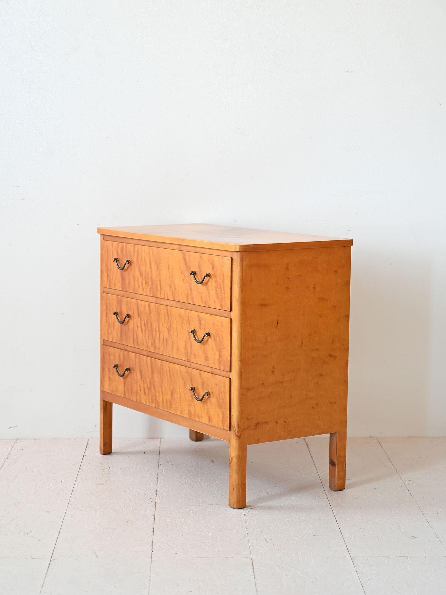 Scandinavian modernism chest of drawers In Good Condition For Sale In Brescia, IT