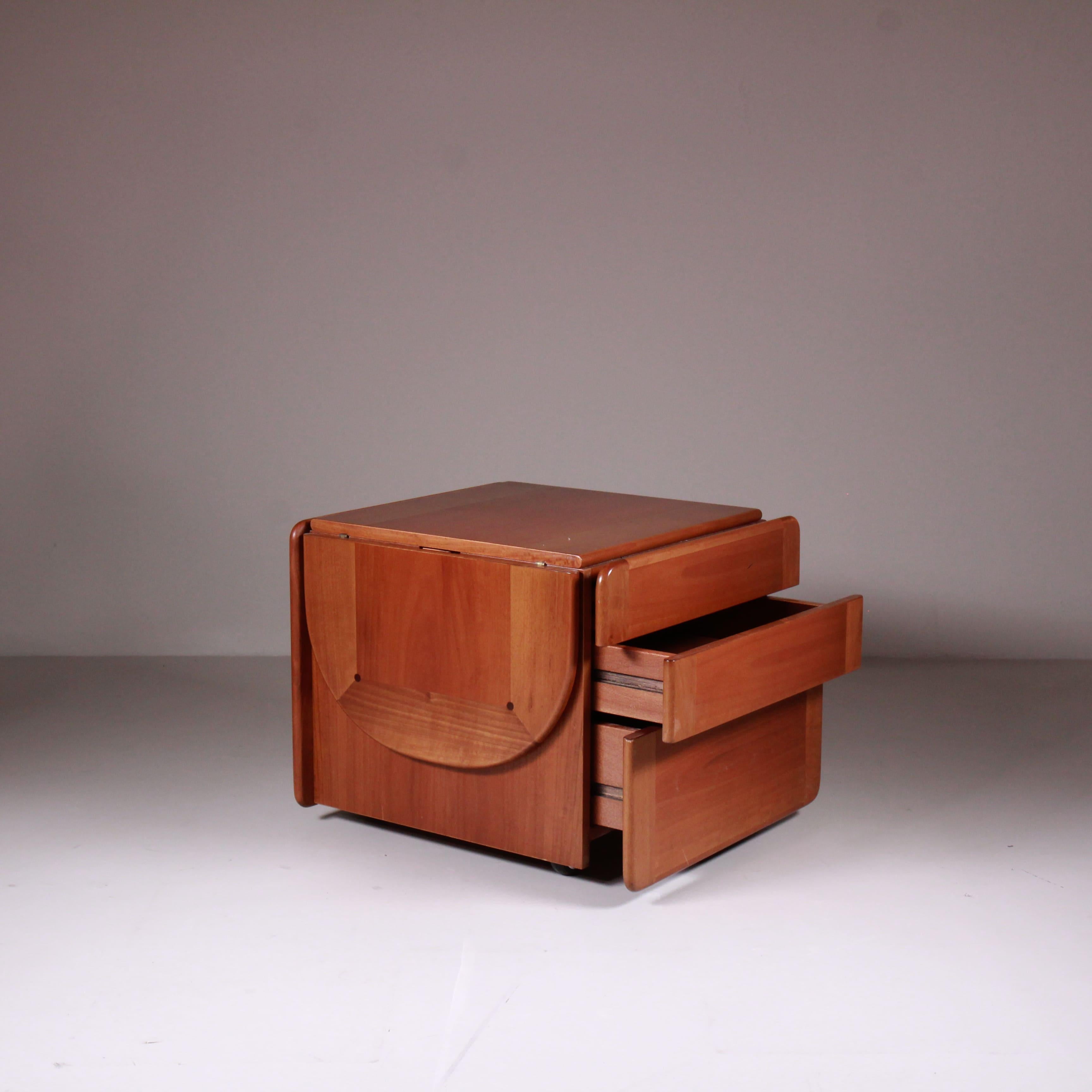Cassettiera e comodini, Afra & Tobia Scarpa, Molteni 1970 in vendita 5