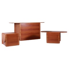 Vintage Cassettiera e comodini, Afra e Tobia Scarpa, Molteni 1970