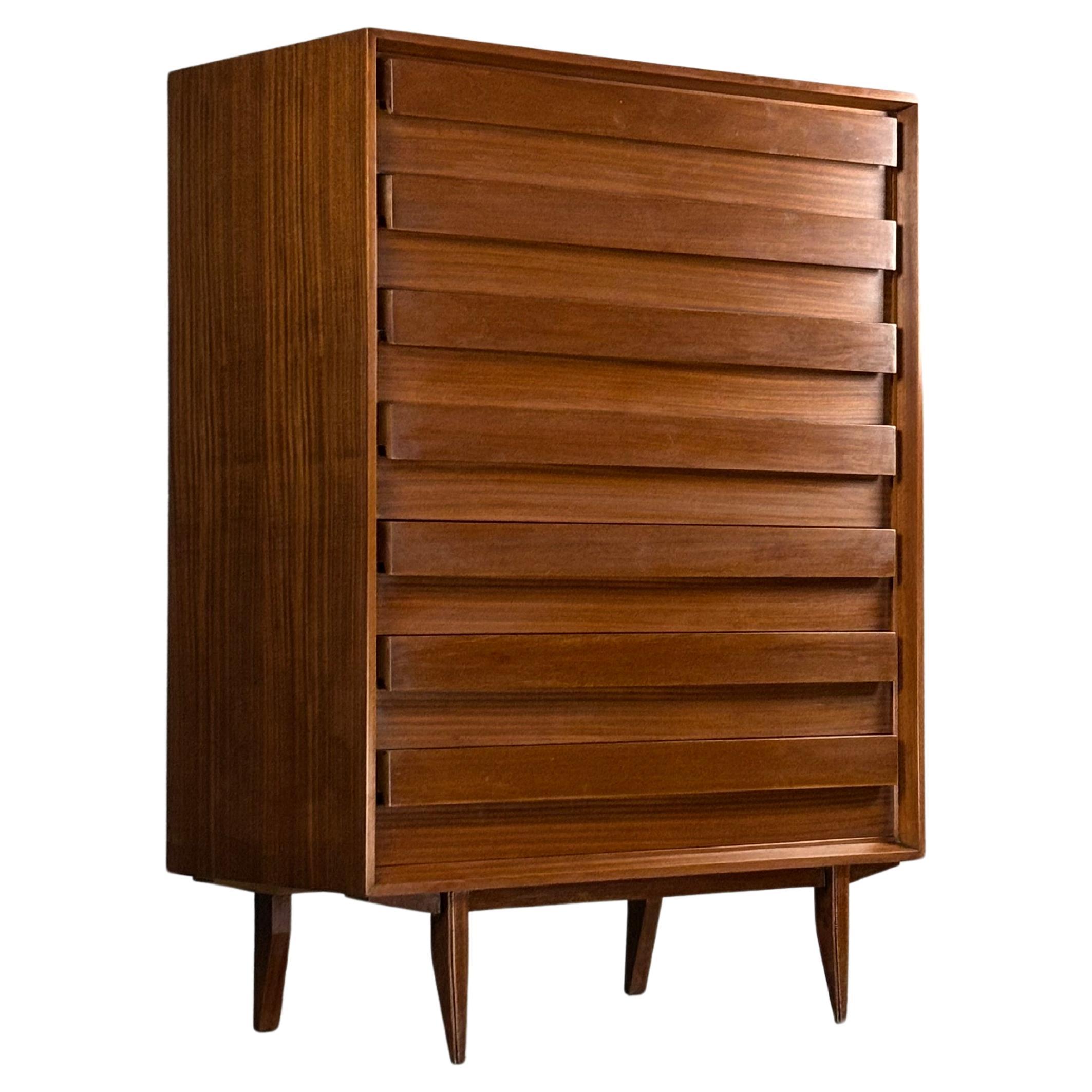 Kommode aus Holz, 1960er Jahre