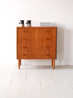 Commode en teck des années 1960