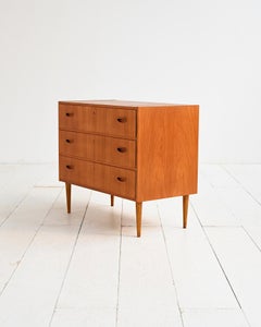 Karlit teak chest of drawers, Sweden, 1950s/60s