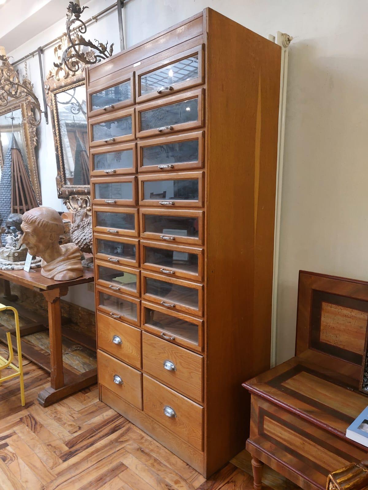 Art déco Commode en chêne blond anglais en vente