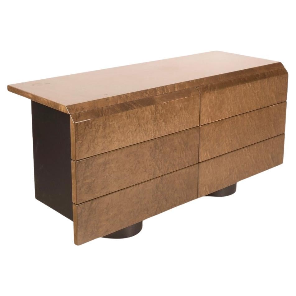 "Lenox" chest of drawers by Giovanni Offredi for Saporiti Italia For Sale