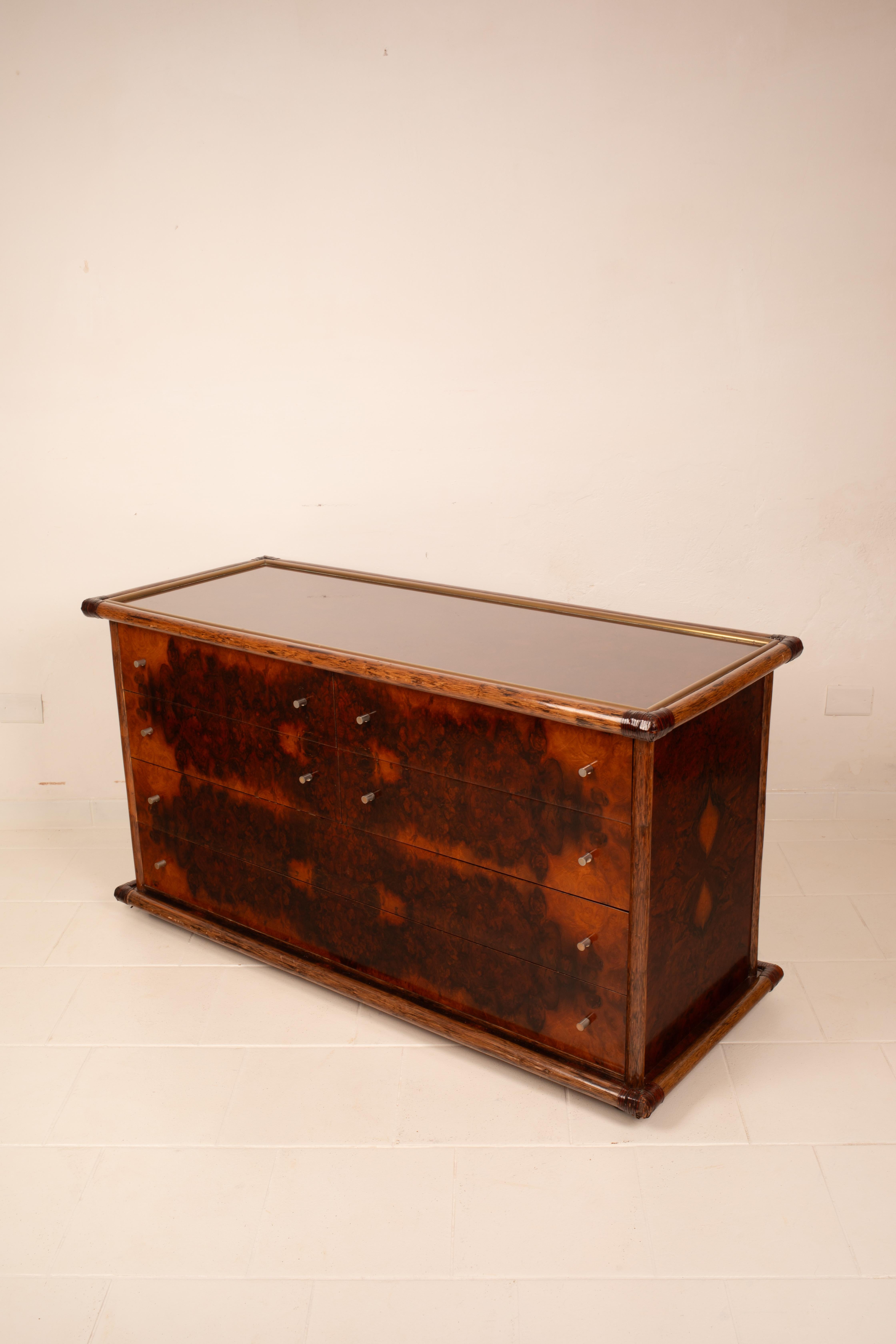 Rare Marango Chest of Drawers by Alberto Smania for Studio Smania Interni 1960 in vendita 7