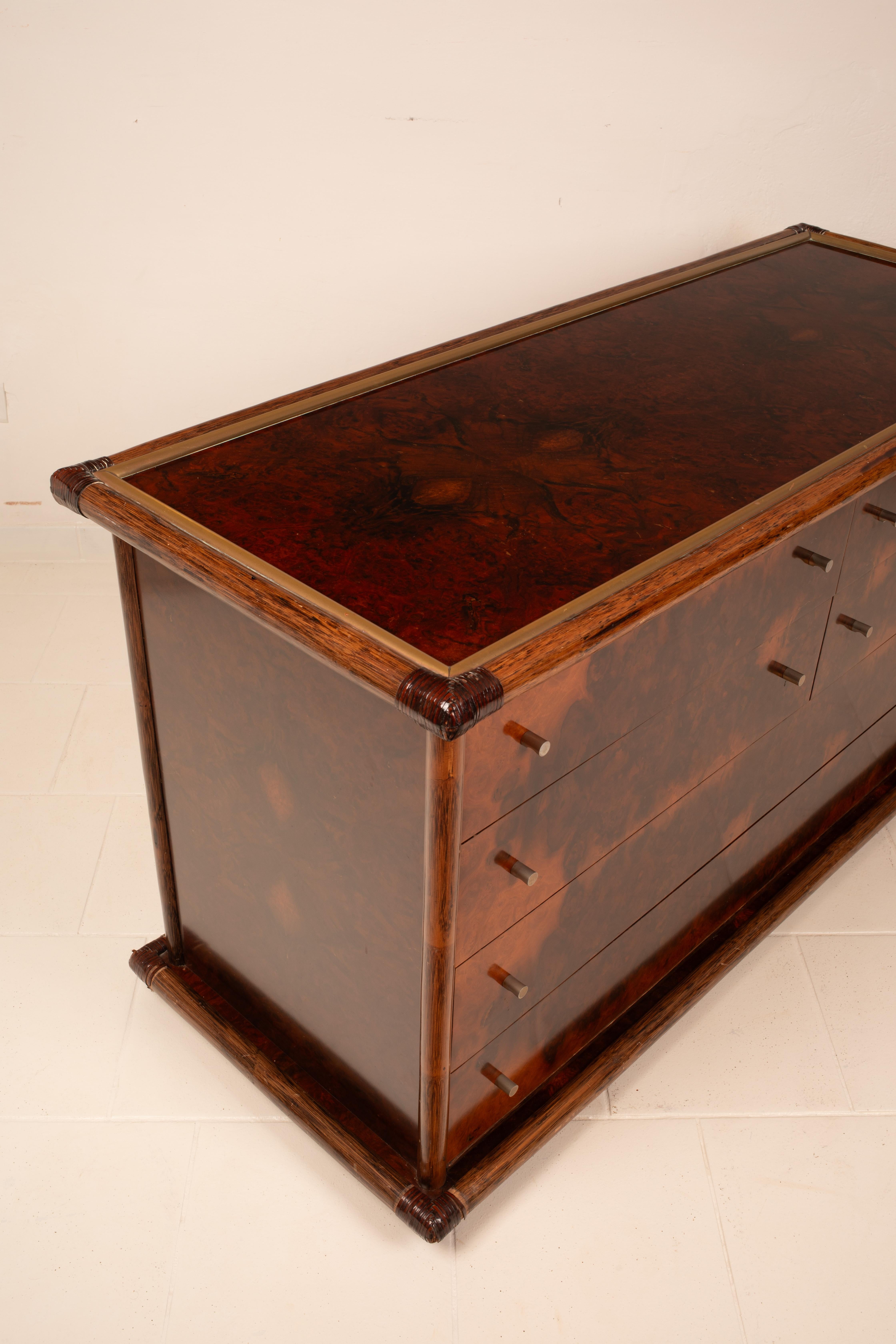 Mid-20th Century Rare Marango Chest of Drawers by Alberto Smania for Studio Smania Interni 1960 in vendita