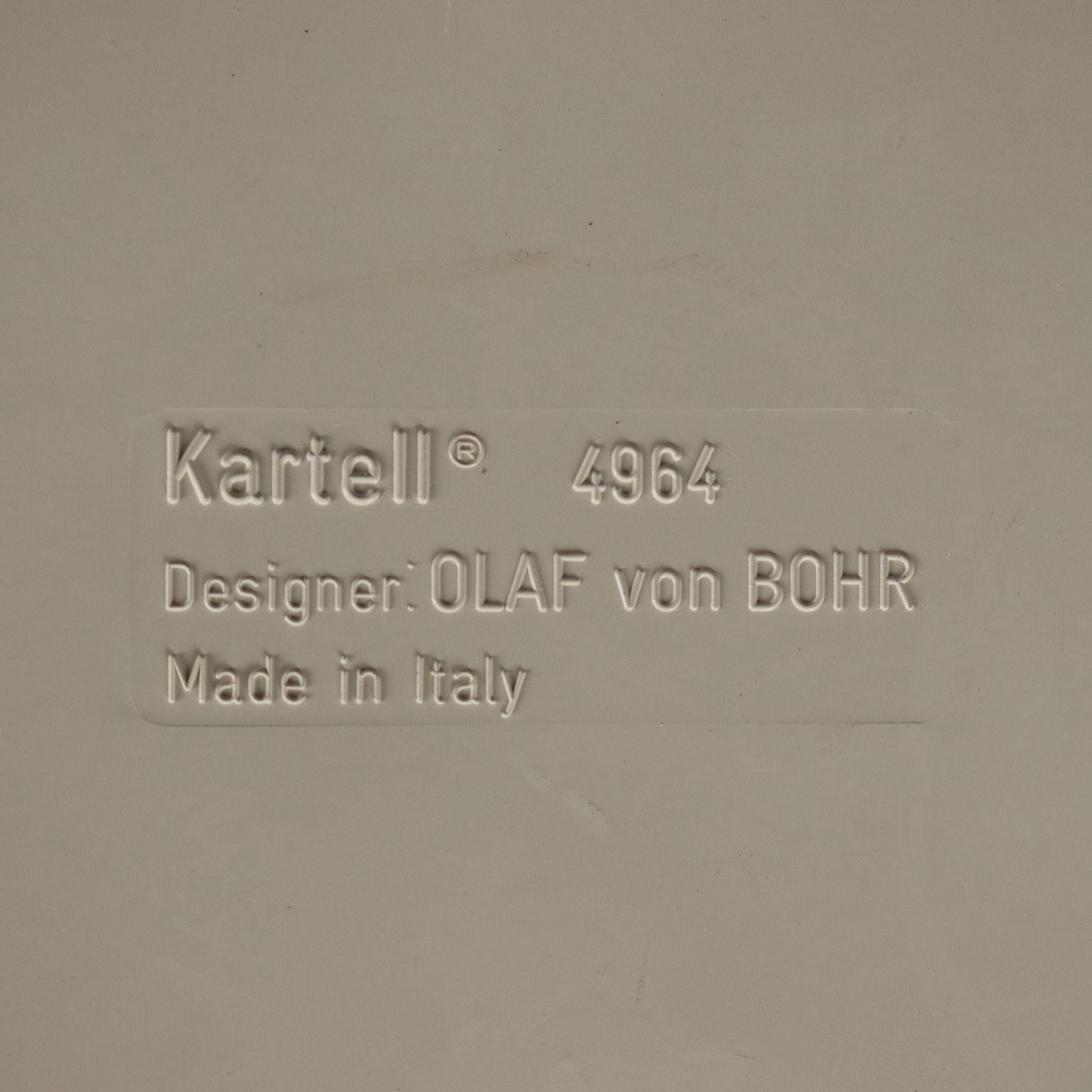 Cassettiera Modulare '4963' di Olaf von Bohr per Kartell anni 70 in vendita 1