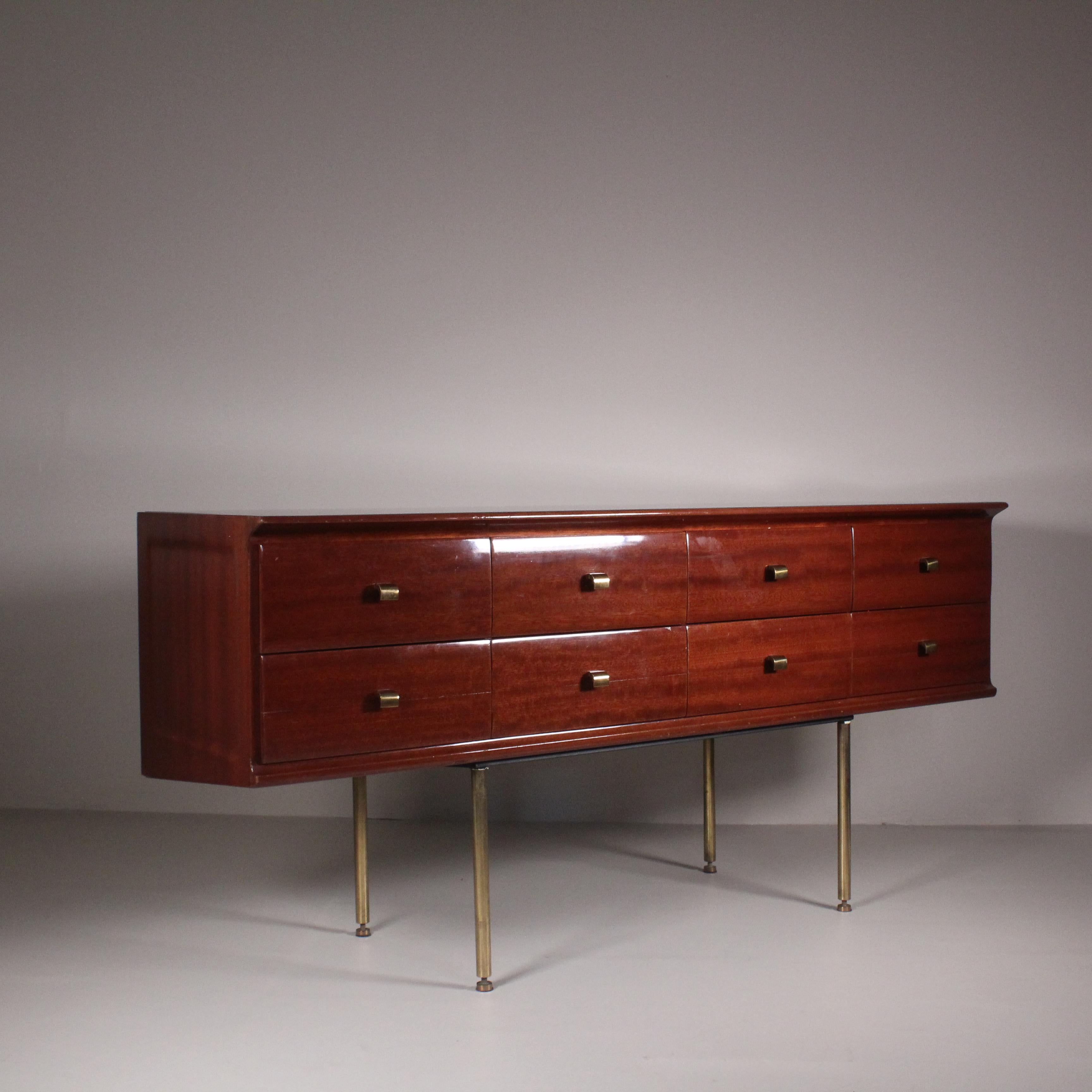 Osvaldo Borsani chest of drawers, 1960 For Sale 5