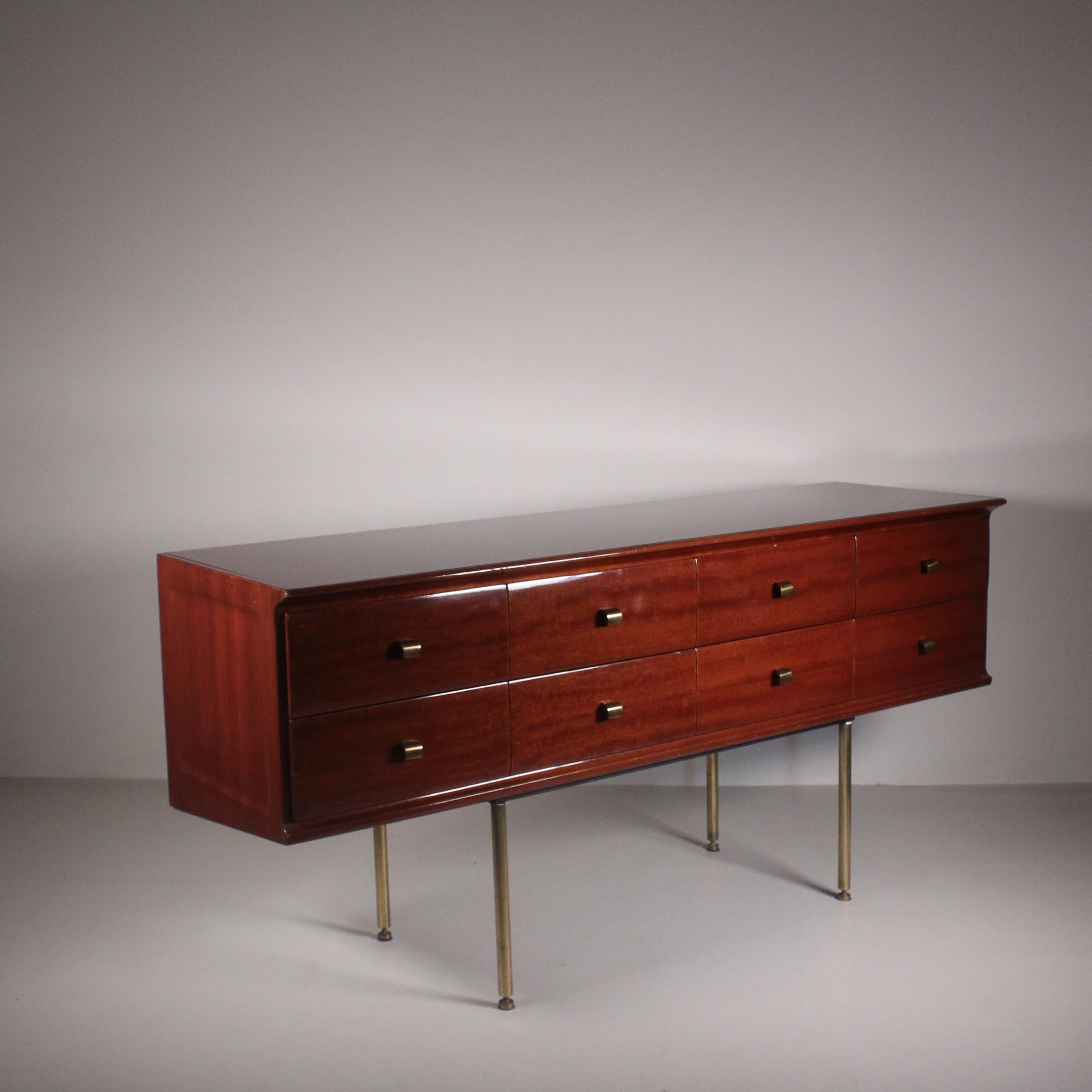 Osvaldo Borsani chest of drawers, 1960 For Sale 6